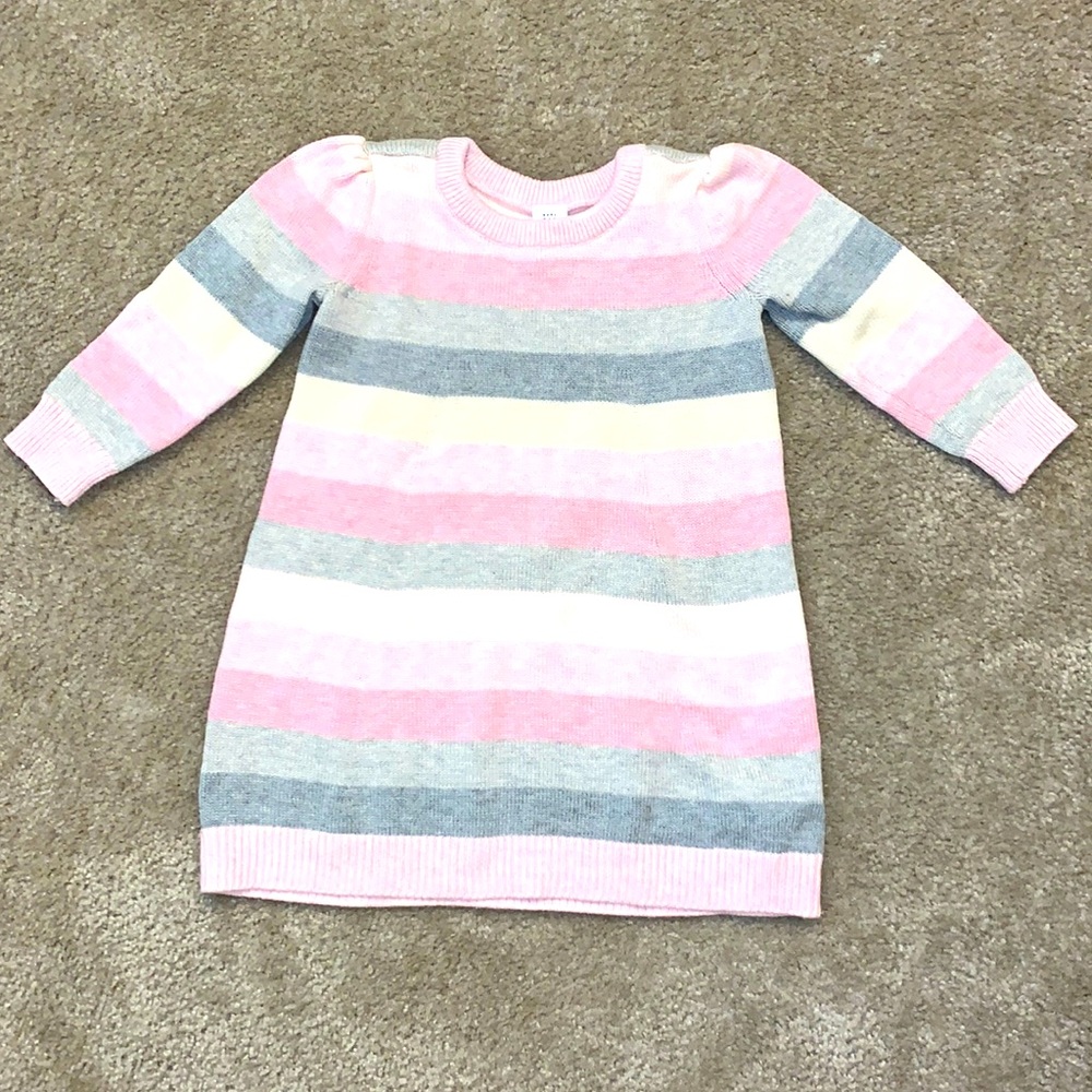 GAP baby—Strips Sweater dress.